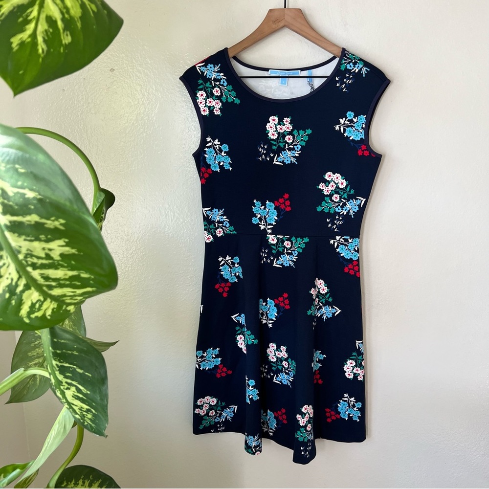 Draper James | Floral Ponte Dress